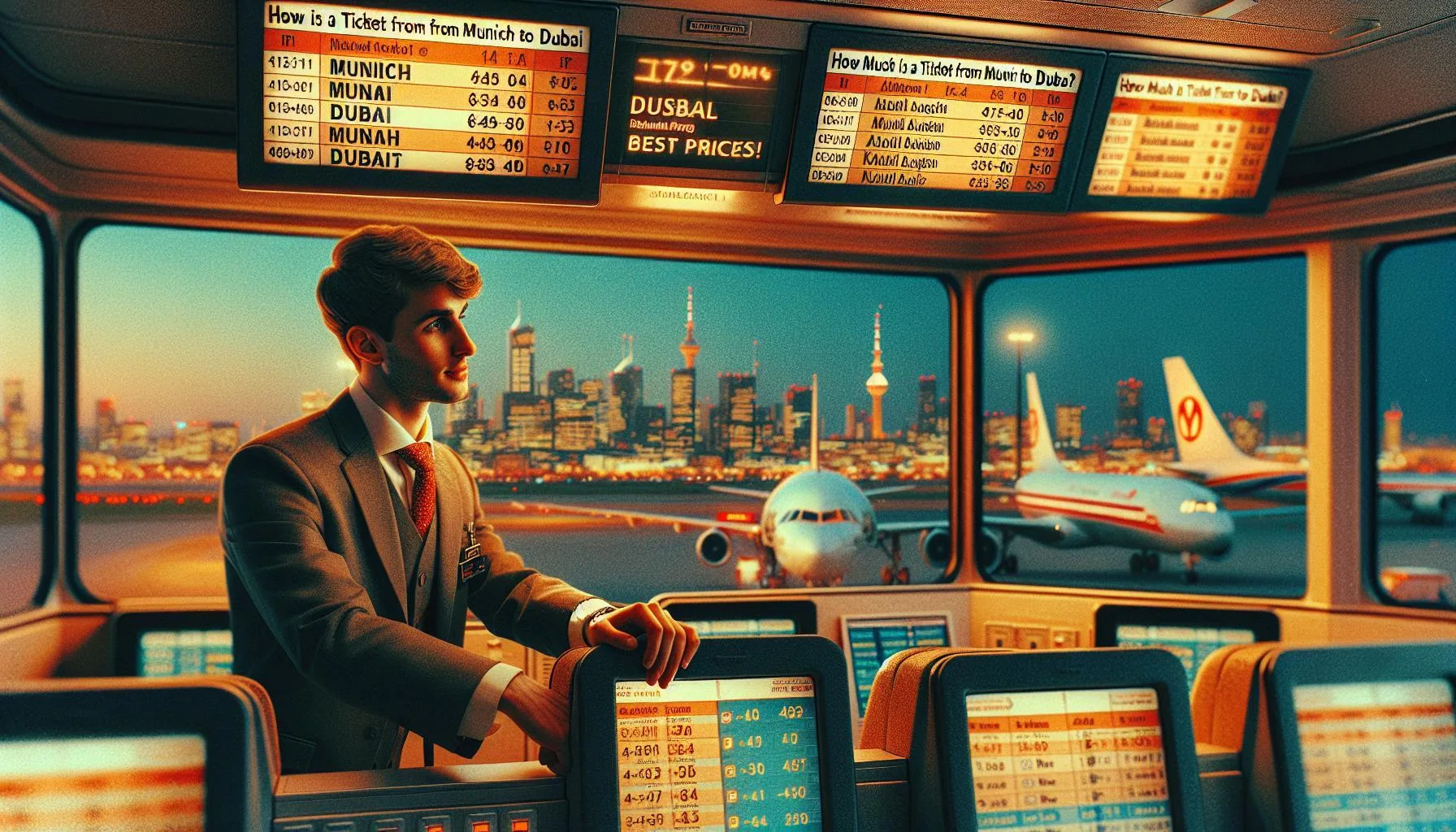 Kolik stojí letenka Mnichov-Dubaj? Nejlepší ceny!