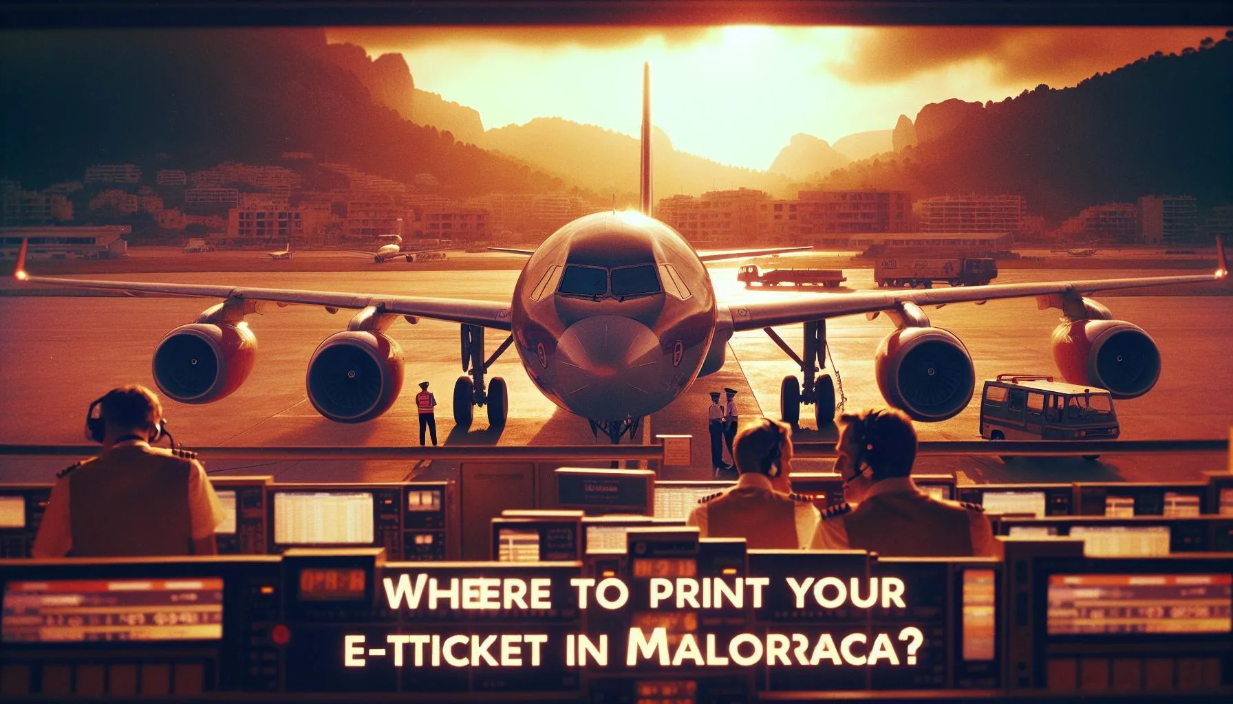 Kde vytisknout svou elektronickou letence na Mallorce?