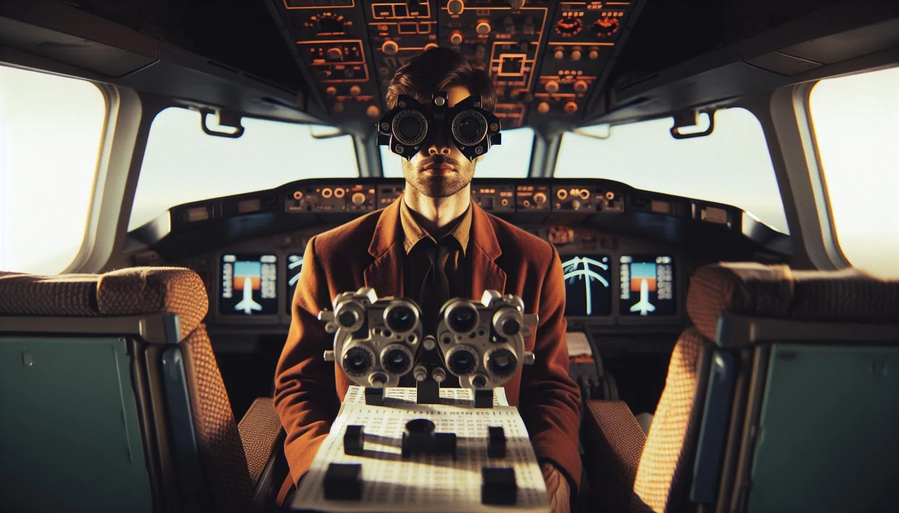 Může mít pilot brýle? Zrakové požadavky pro profesionály ve vzduchu