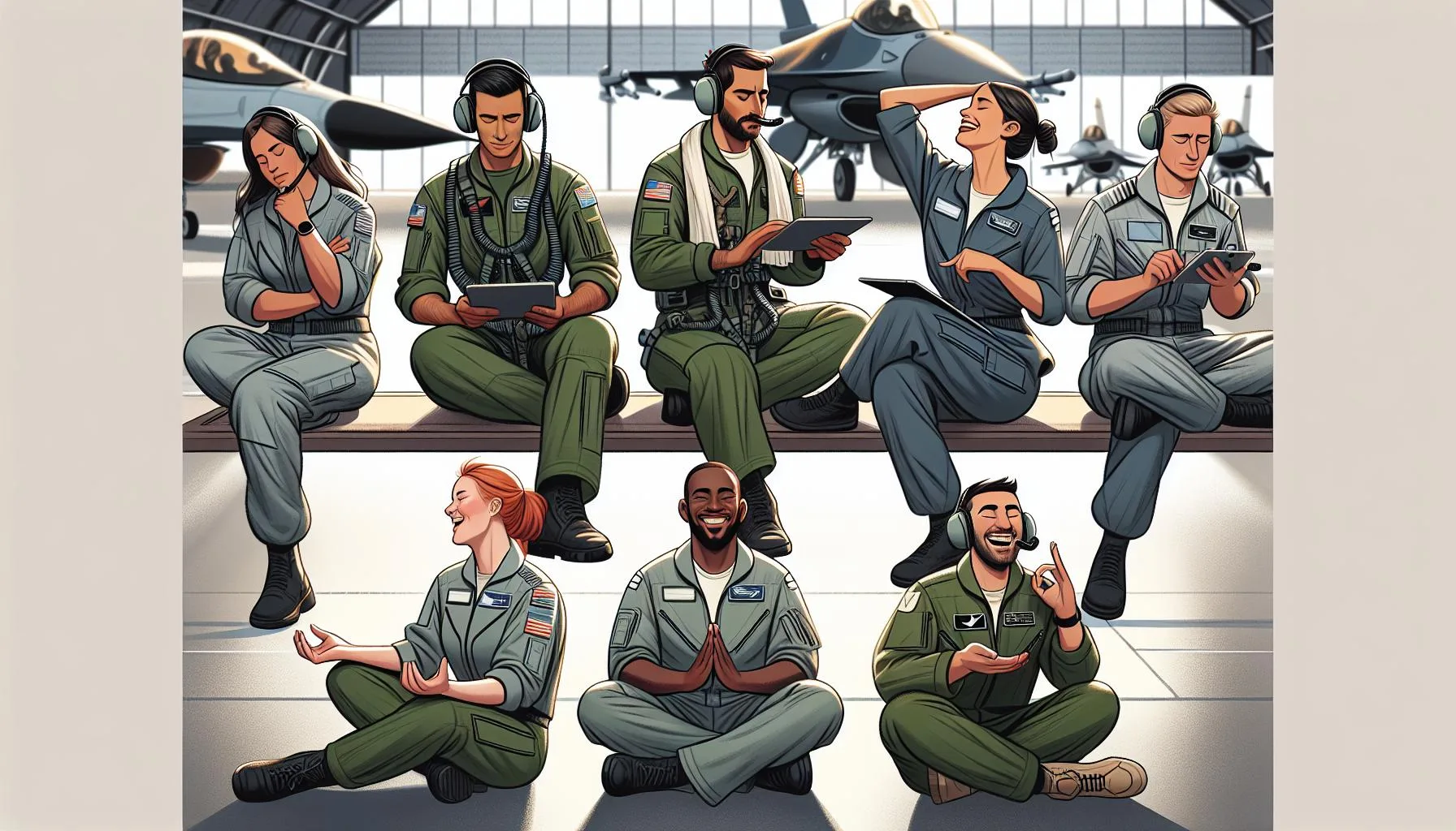 Jak piloti stíhaček řeší potřebu