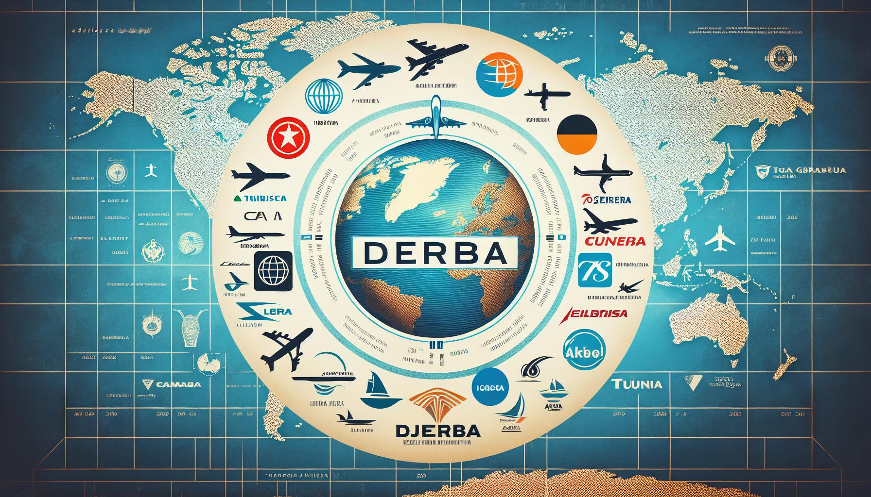 Nejlepší letecké společnosti pro Djerbu