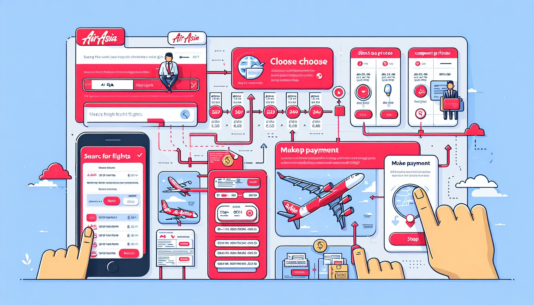 Jak vybrat letenky Air Asia