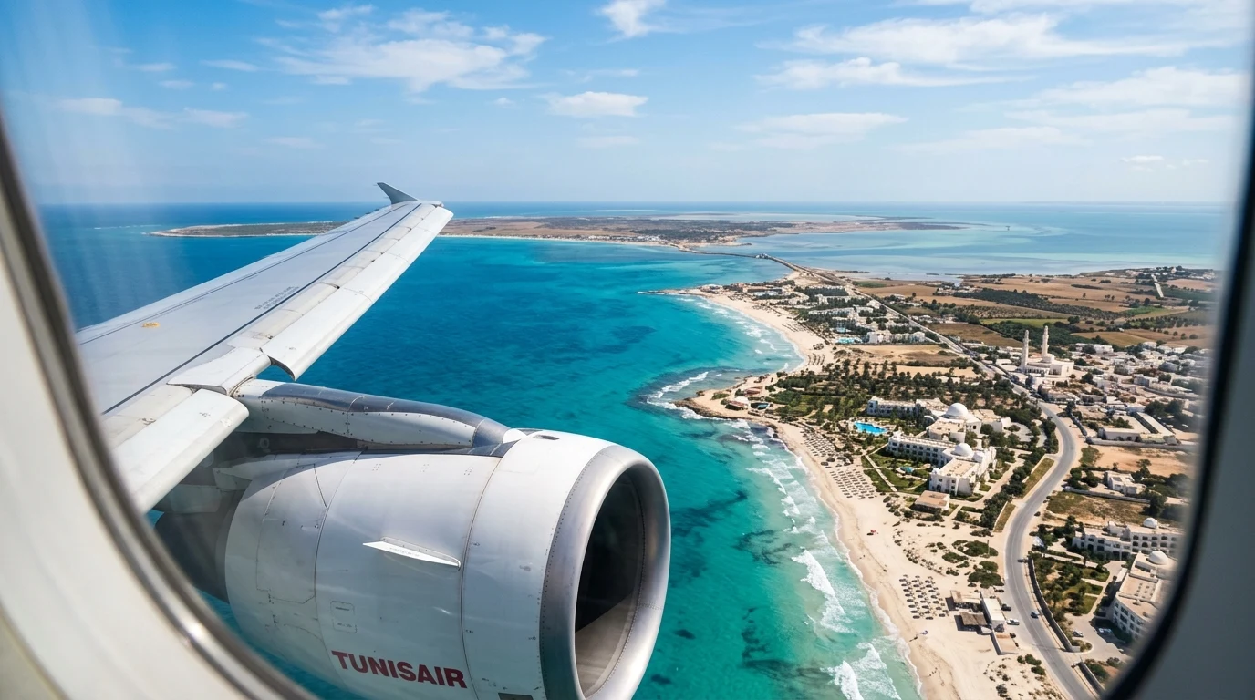 Let Praha – Djerba (DJE): Doba letu, aerolinky, letový řád a tipy na cestu | FlyIPilot