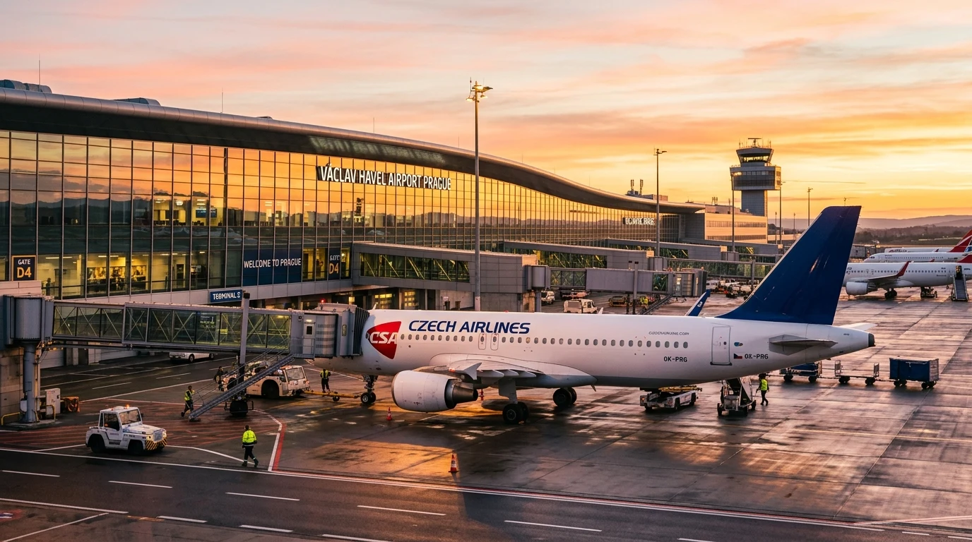 Letiště Praha (PRG): Kompletní průvodce odlety, terminály a parkováním | FlyIPilot